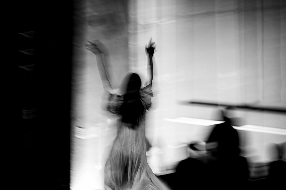 Irene Stracciati DanIrene Stracciati Danza prove in Teatro 8 -5-23